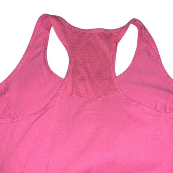 Danskin Now Pink Racerback Tank Top XL/XG 16-18 Semi-Fitted Lightweight Polyeste - Picture 6 of 10